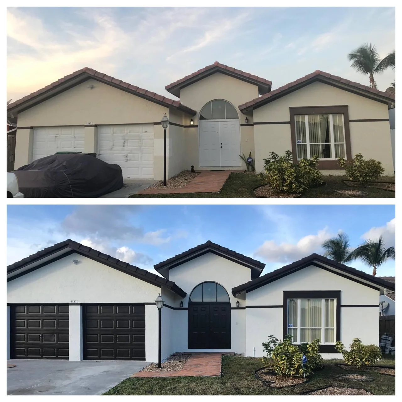 Before & after: exterior transformation